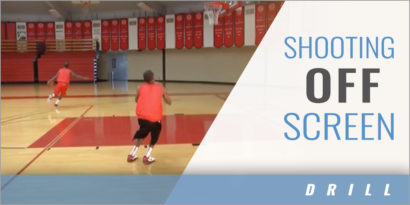Shooting Off Screen Drills