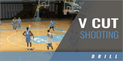Univ. of North Carolina V Cut Shooting Drill