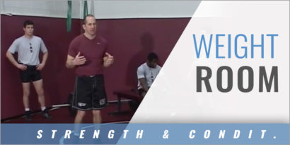 Weight Room Wrestling: Bench Press with Dave Malecek - UW-La Crosse