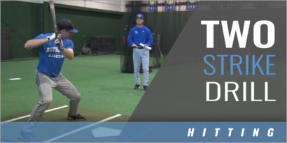 Hitting - 2 Strike Drill - Ed Servais - Creighton Univ.