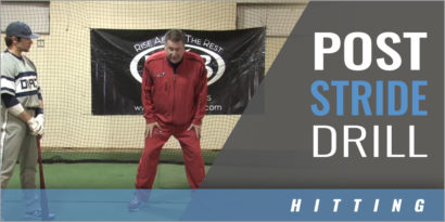 Hitting - Post Stride Drill - Charley Lau