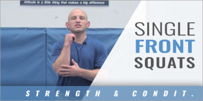 Kettlebell: Single Front Squats with Mike DeRoehn - UW-Platteville