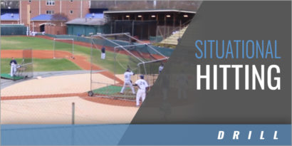 Situational Hitting Drill - Jim Gantt - Catawba College