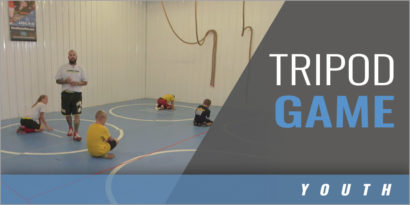 Watch as Coach Pedro Brown explains and youth wrestlers play this tripod game.