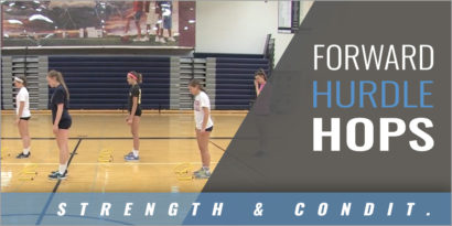Forward Hurdle Hops with Nancy Dorsey - St. James Academy (KS)
