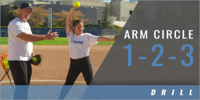 Pitching: Arm Circle 1-2-3 Drill