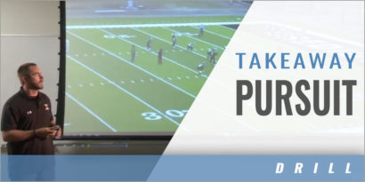 Defense: Takeaway Pursuit Drill