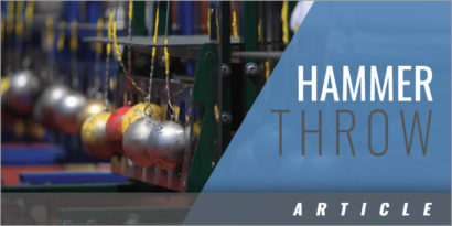 Hammer Throwing - Dynamic Aspects of the Lower Extremities