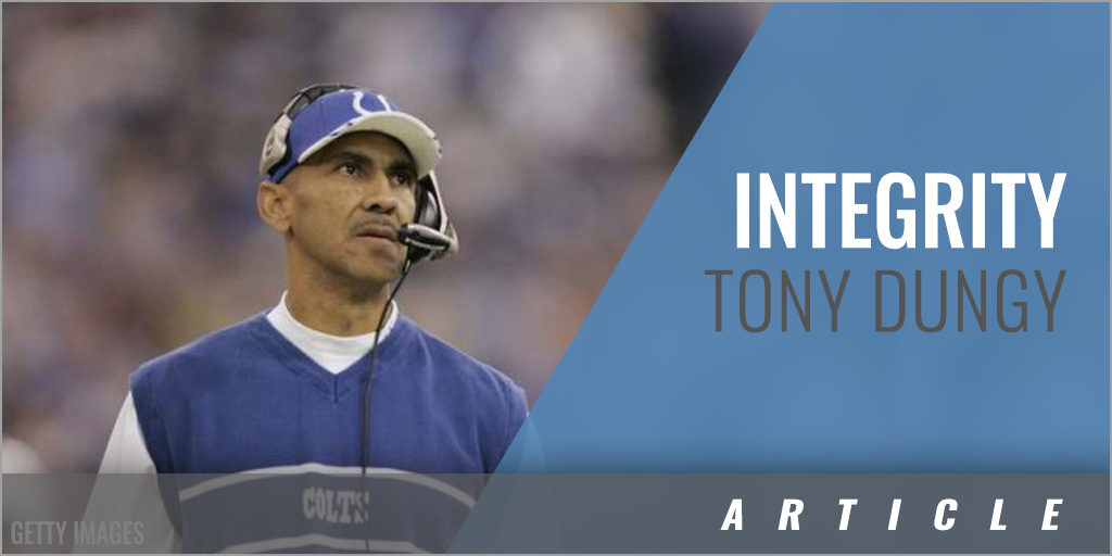 Integrity - Tony Dungy
