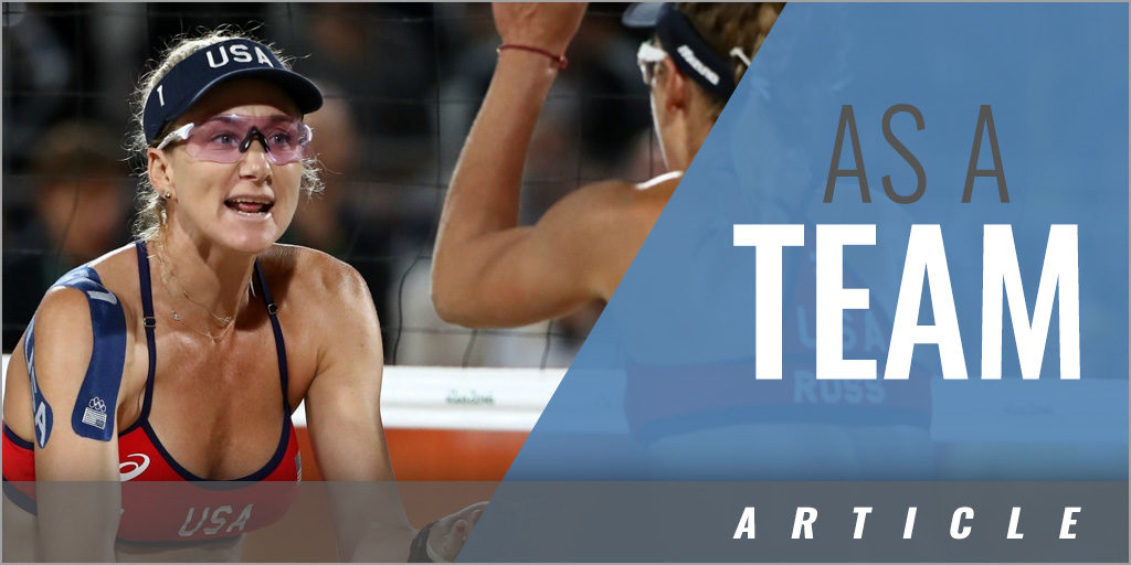 Teamwork - Kerri Walsh-Jennings & Misty May-Treanor