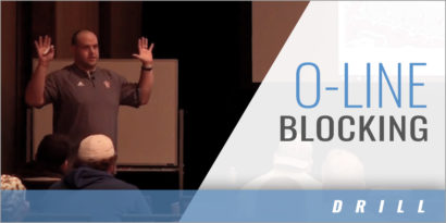 Offensive Line Run Blocking: Step by Step Drill