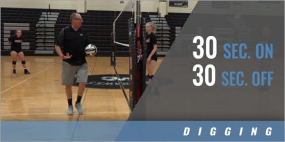 Digging: Cross Court Conditioning