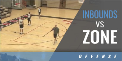 Inbound Play When the Defense Starts in Zone and Switched to Man