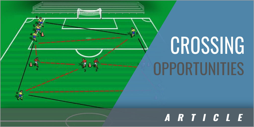 Overlapping Full Backs Creating Crossing Opportunities