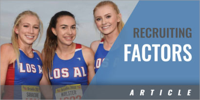 Influential Recruiting Factors - For Collegiate Individual Sport Athletes