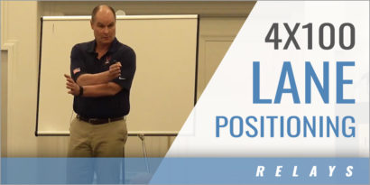 4x100 Lane Positioning