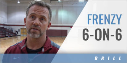Frenzy 6-On-6 Serve Receive Drill