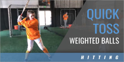 Building Bat Speed: Quick Toss - Weighted Balls