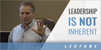 Leadership Is Not an Inherent Trait