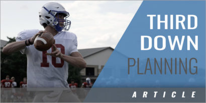 Third Down Planning and Passing Concepts