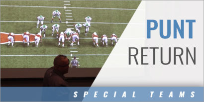 Punt Return: Accelerate Through the Block