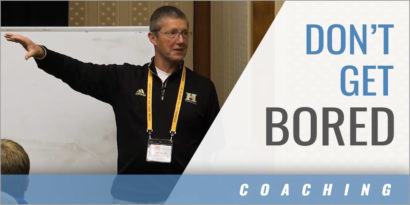 Don't Get Bored Running Your Offense