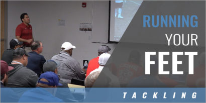 Tackling: Running Your Feet on Contact