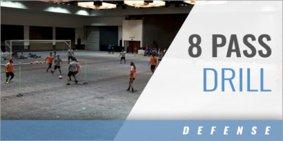 Defensive Pressing: 8 Pass Drill