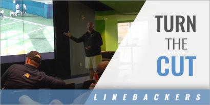 Linebackers: Turn the Cut Drill