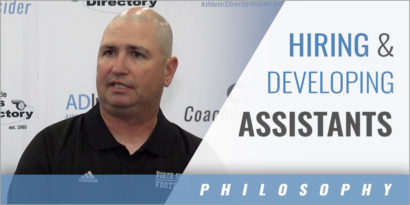 Hiring and Developing Assistant Coaches