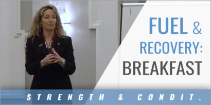 Fuel and Recovery: Breakfast