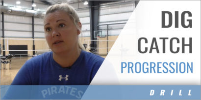 Dig Catch Drill Progression