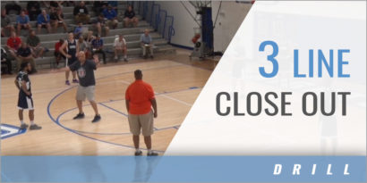 3 Line Close Out Drill
