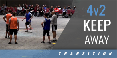 4v2 Keep Away Transition Drill