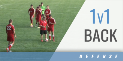 Defensive Position and Technique on a 1v1 Back