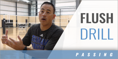 Flush Passing Footwork Drill