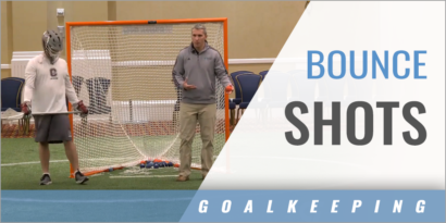 Bounce Shots Goalie Drills