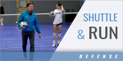 Shuttle and Run Defensive Drill