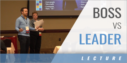Boss vs Leader