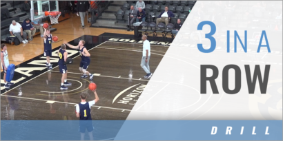 Three in a Row Drill