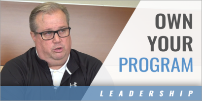 Leadership: Own Your Program
