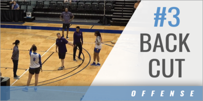 Motion Offense: #3 Back Cut