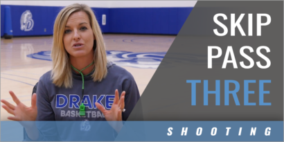 Skip Pass Shooting Drill