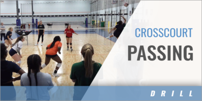 Crosscourt Passing Drill
