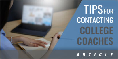 Recruiting: Tips for Contacting College Coaches