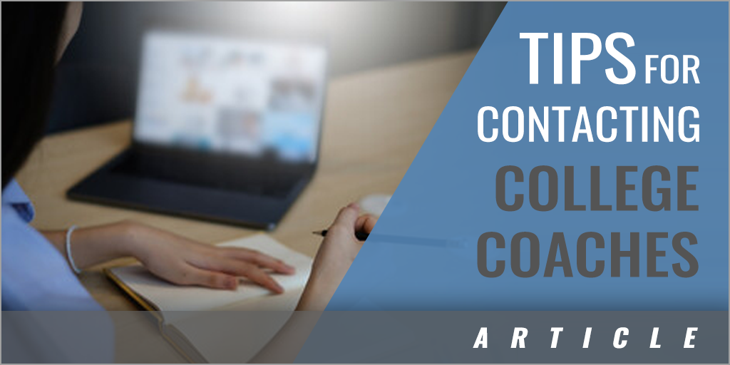 Recruiting: Tips for Contacting College Coaches