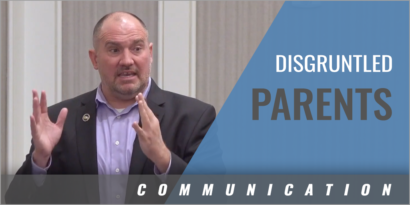 Speaking to Disgruntled Parents
