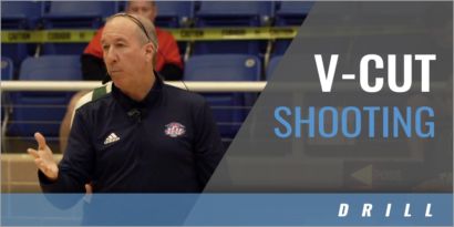 V-Cut Shooting Drill