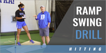 Ramp Swing Hitting Drill