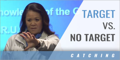 Catching: Target vs. No Target